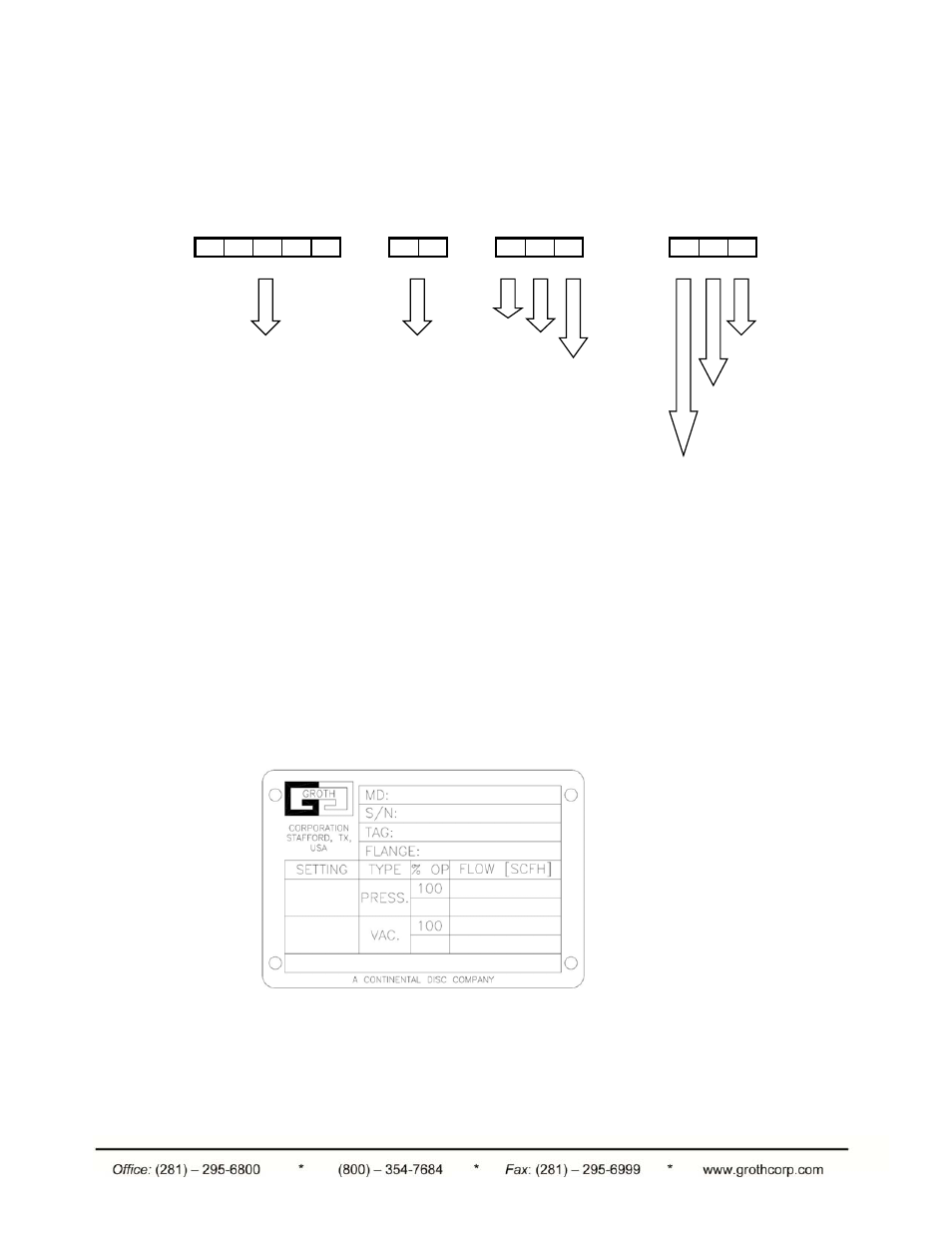 Groth 1800A User Manual | Page 9 / 17