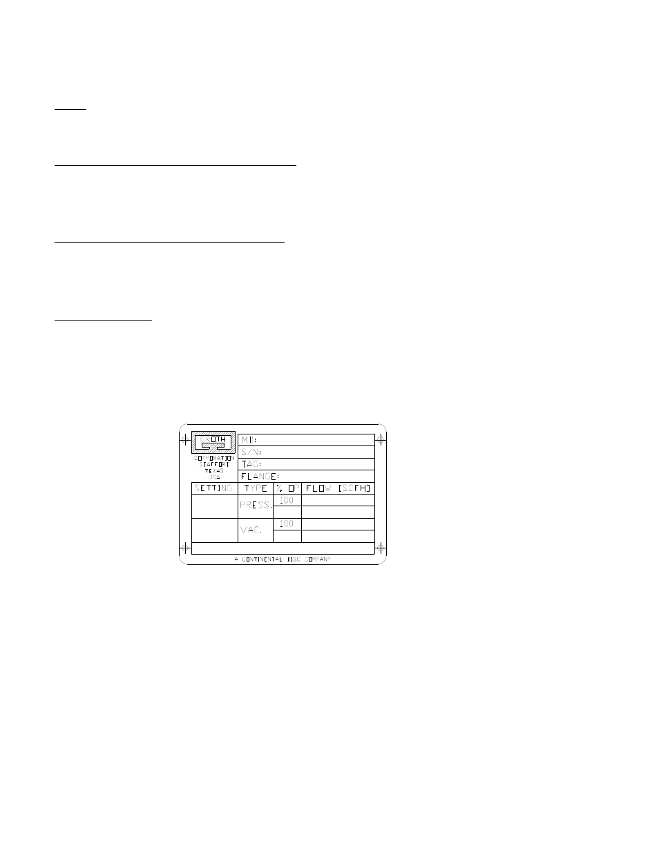 Testing and setting procedure | Groth 2000A User Manual | Page 17 / 18