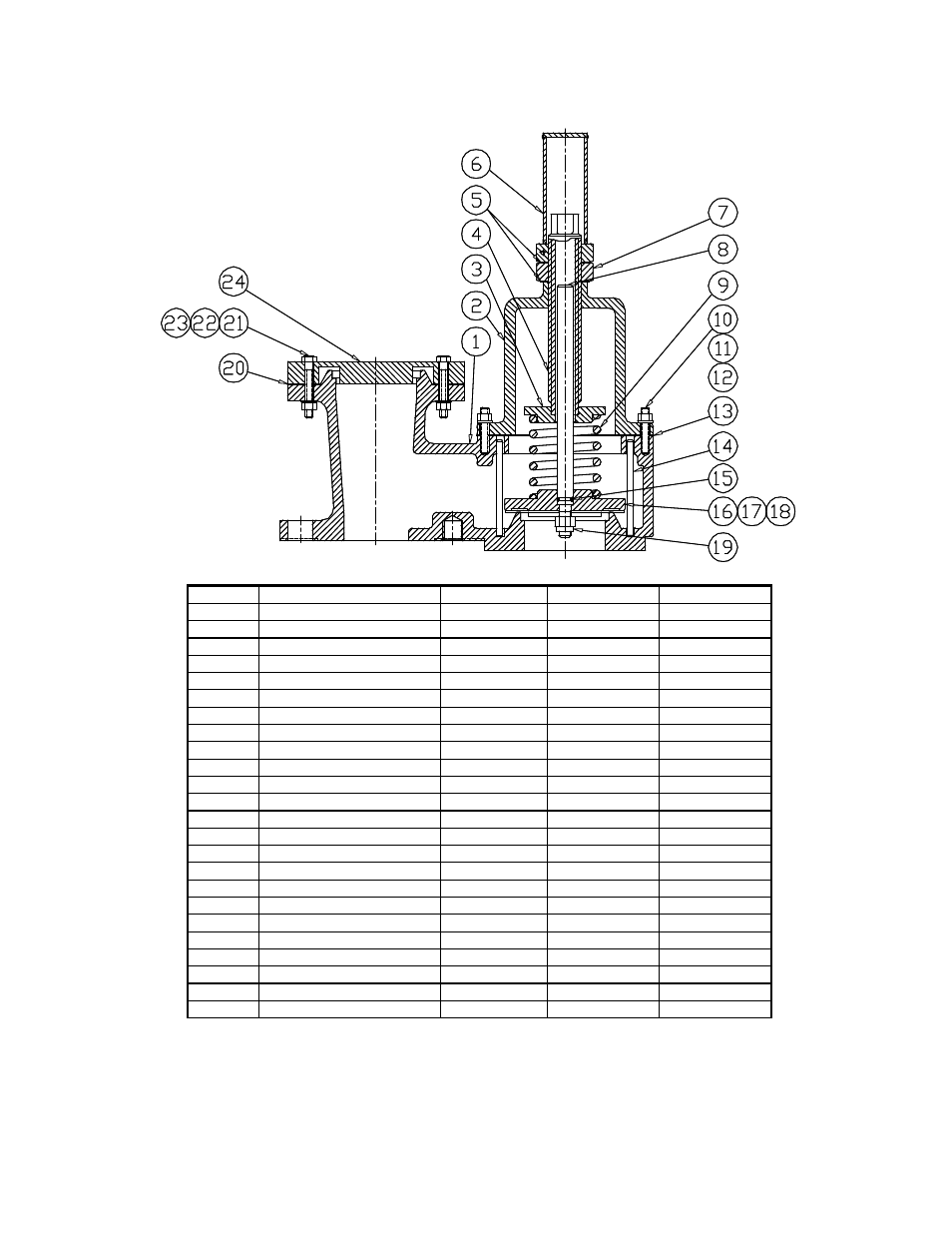 Groth model 1301a vacuum relief valve | Groth 1201B User Manual | Page 17 / 20