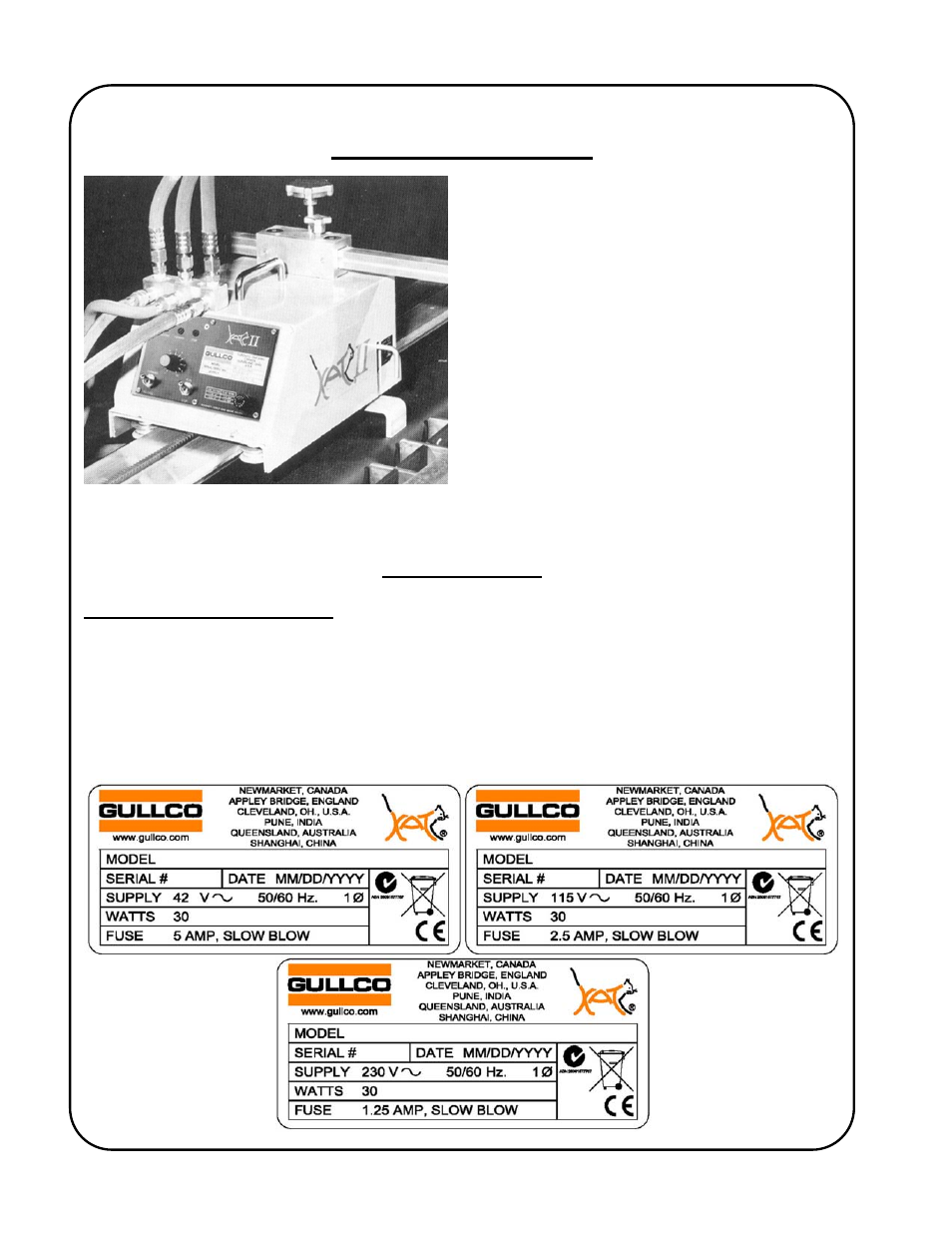 Gullco GK-189-045 User Manual | Page 6 / 18