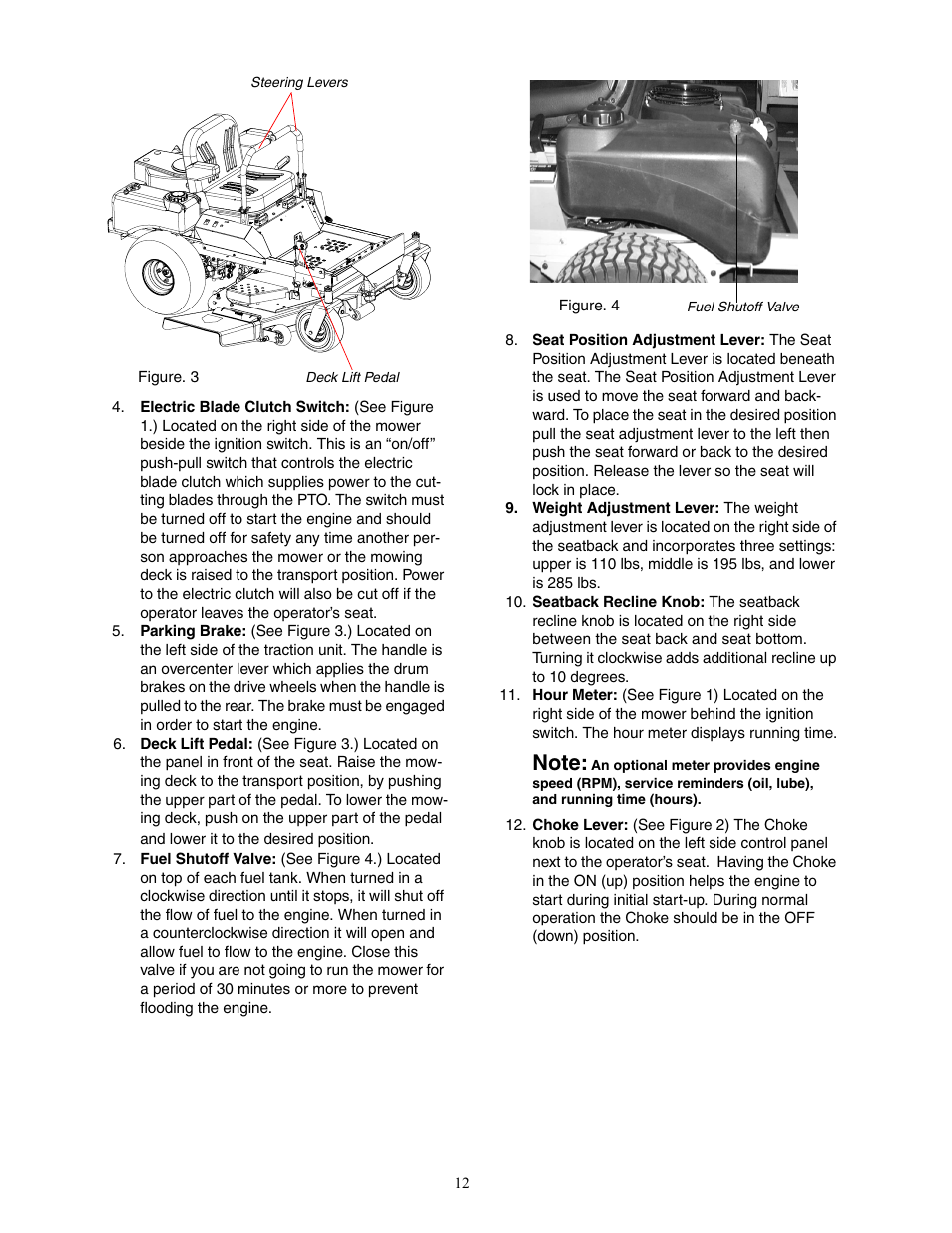 Cub Cadet 19HP Enforcer 44 User Manual | Page 12 / 32