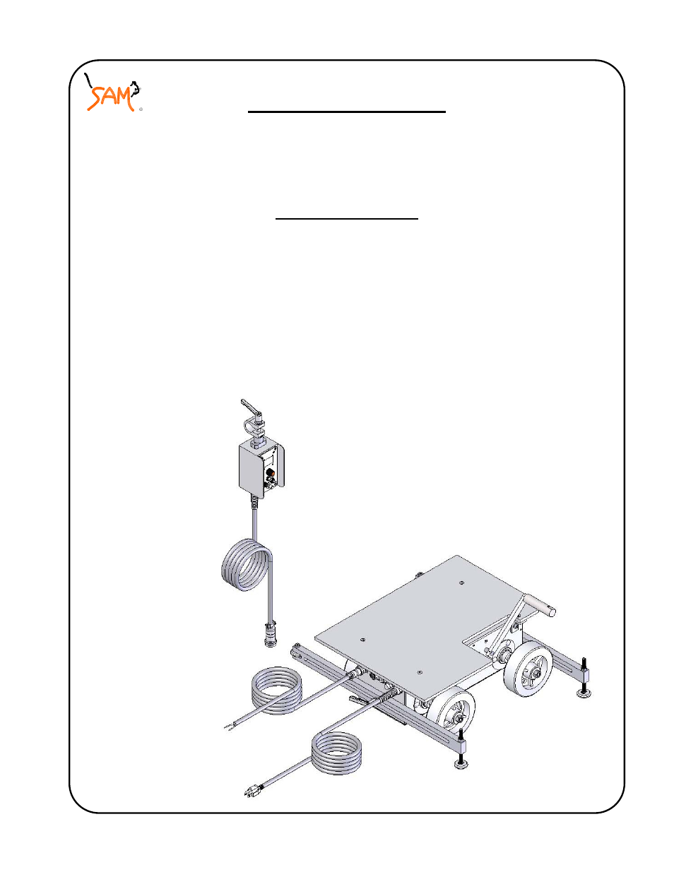 Carriage details, Model overview | Gullco SAM CM-02-250 User Manual | Page 5 / 34