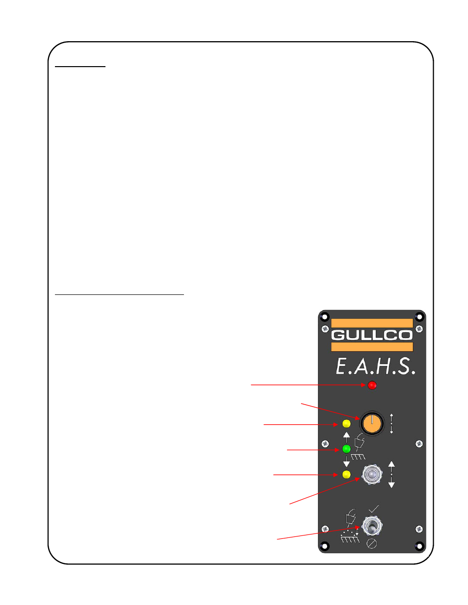 Operation | Gullco GK-203-400-12 User Manual | Page 11 / 30