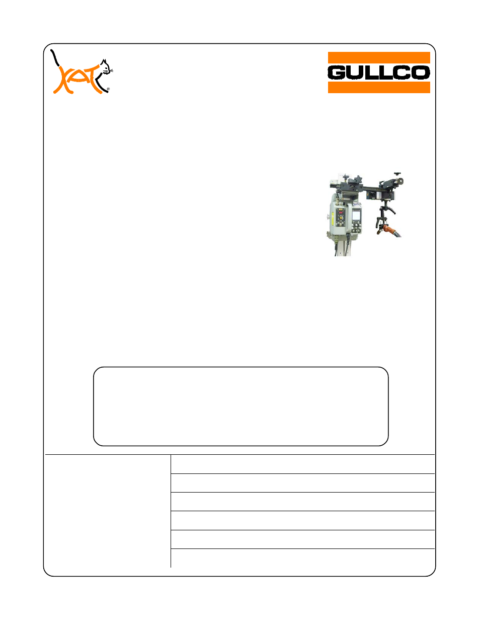 Gullco GK-200-RLx-L User Manual | 20 pages
