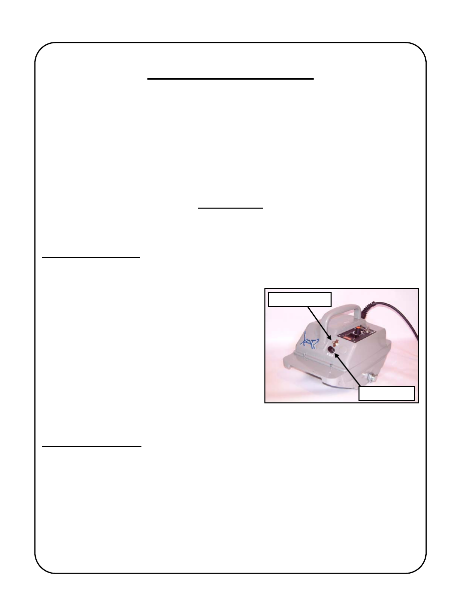 Intended / foreseen usage, Operation | Gullco GK-200-RLx-A User Manual | Page 6 / 20