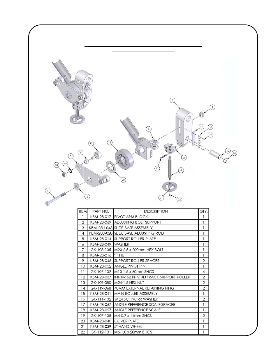 Gullco KBM-28U User Manual | Page 10 / 16