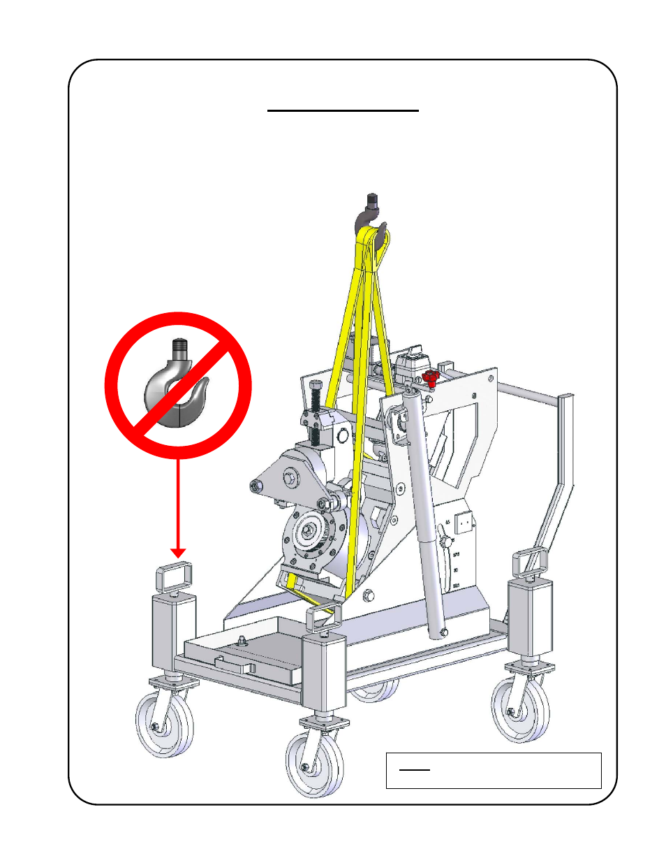 Lifting (hoisting) | Gullco KBM-28U User Manual | Page 4 / 16