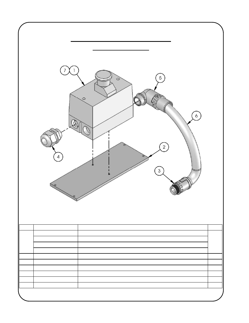 Starter assembly breakdown | Gullco KBM-18U User Manual | Page 10 / 16