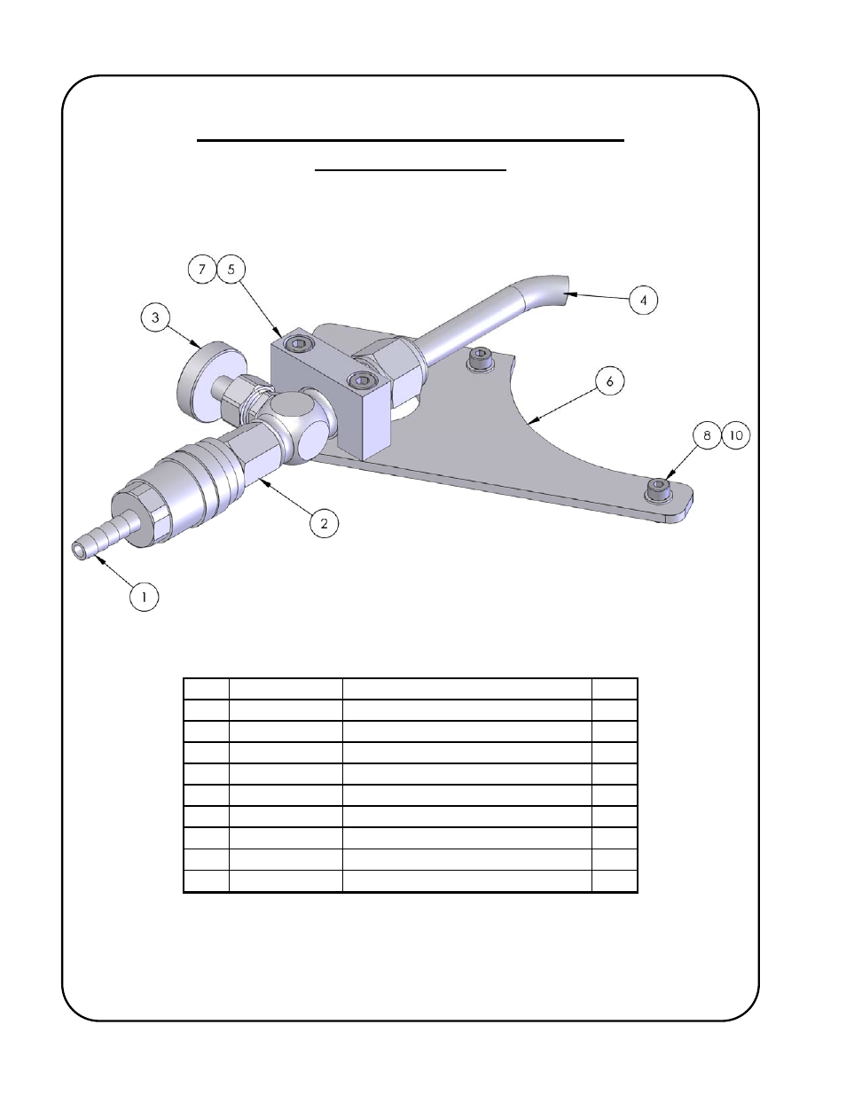 Optional air jet assembly breakdown | Gullco KBM-18U User Manual | Page 14 / 16