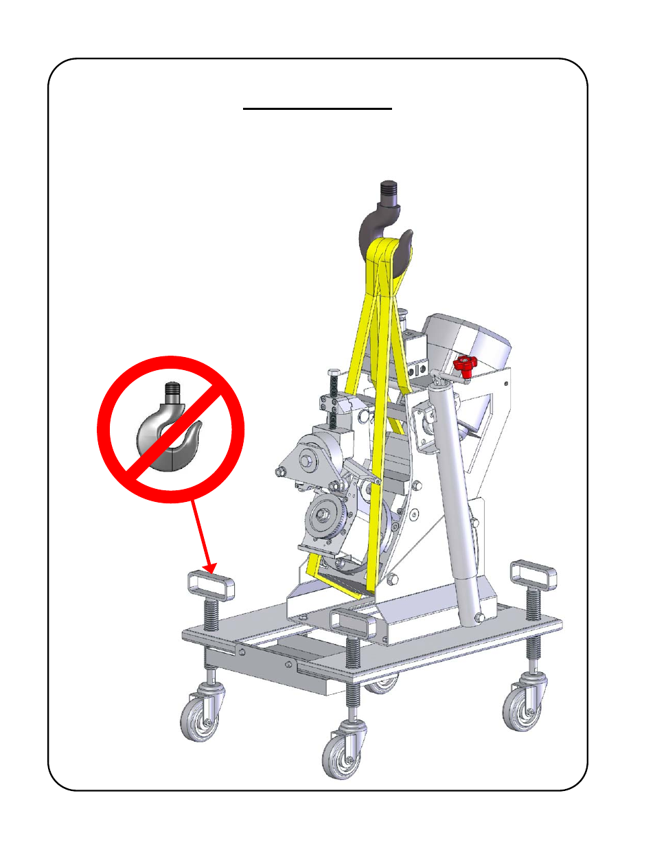 Lifting (hoisting) | Gullco KBM-18U User Manual | Page 4 / 16