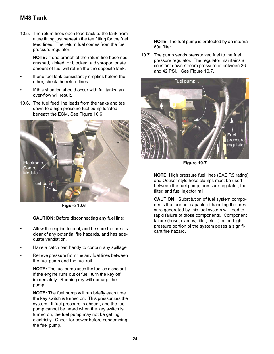 M48 tank | Cub Cadet M48 User Manual | Page 28 / 33