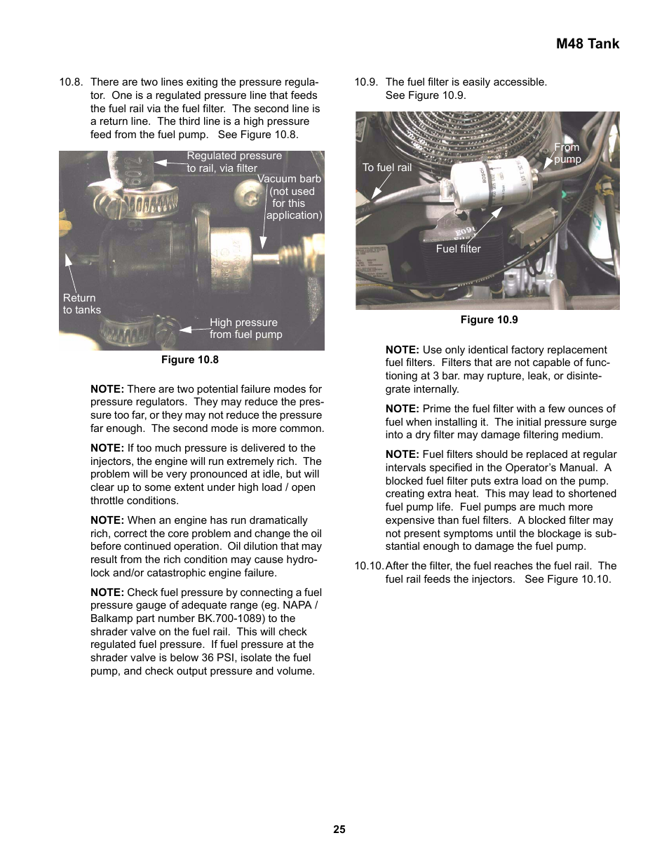 M48 tank | Cub Cadet M48 User Manual | Page 29 / 33