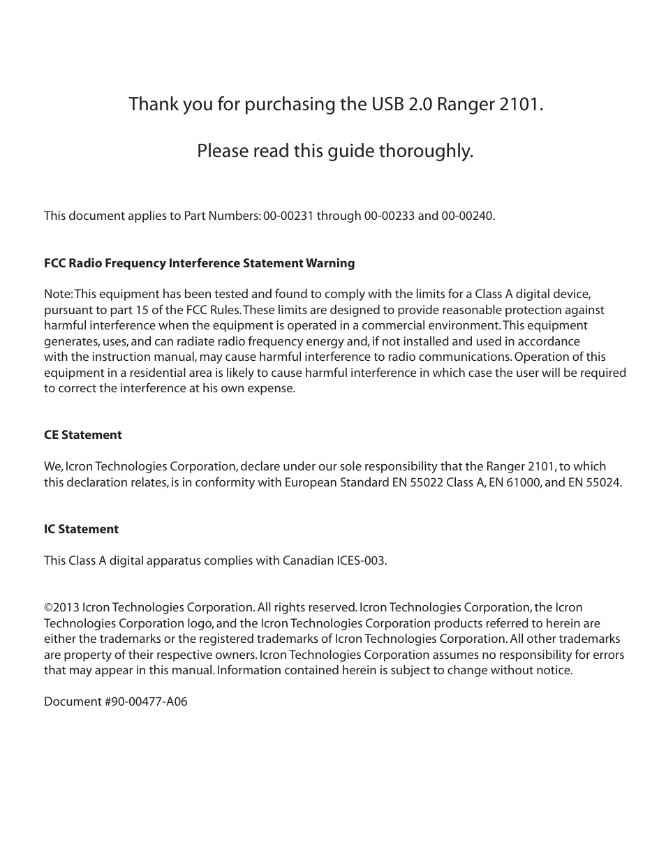 Guntermann & Drunck USB 2.0 Ranger 2101 User Manual | Page 2 / 16