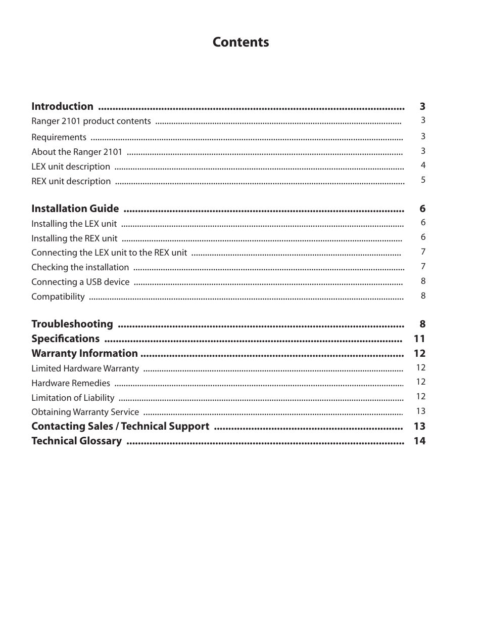 Guntermann & Drunck USB 2.0 Ranger 2101 User Manual | Page 3 / 16