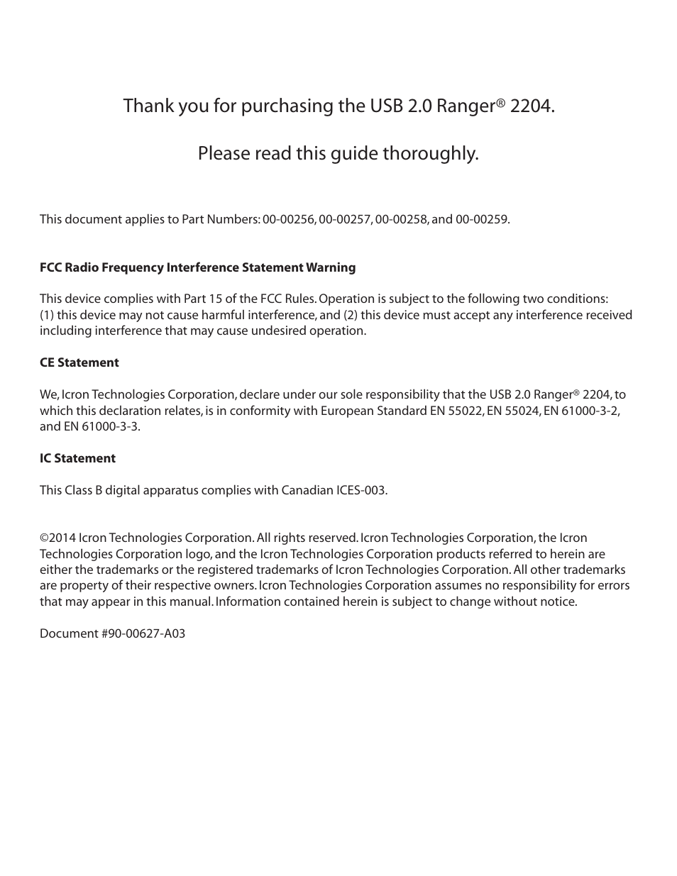 Guntermann & Drunck USB 2.0 Ranger 2204 User Manual | Page 2 / 16