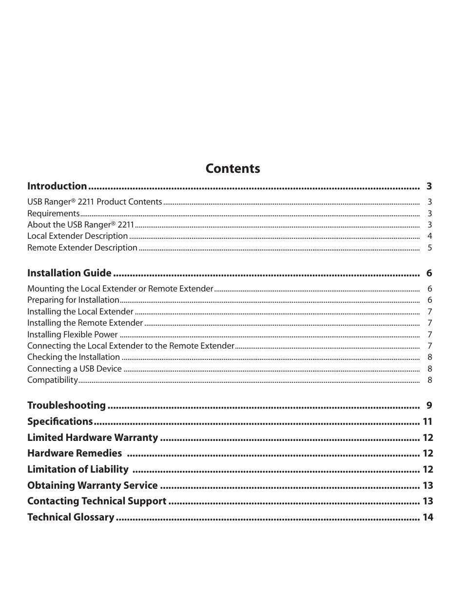 Guntermann & Drunck USB Ranger 2211 User Manual | Page 3 / 16