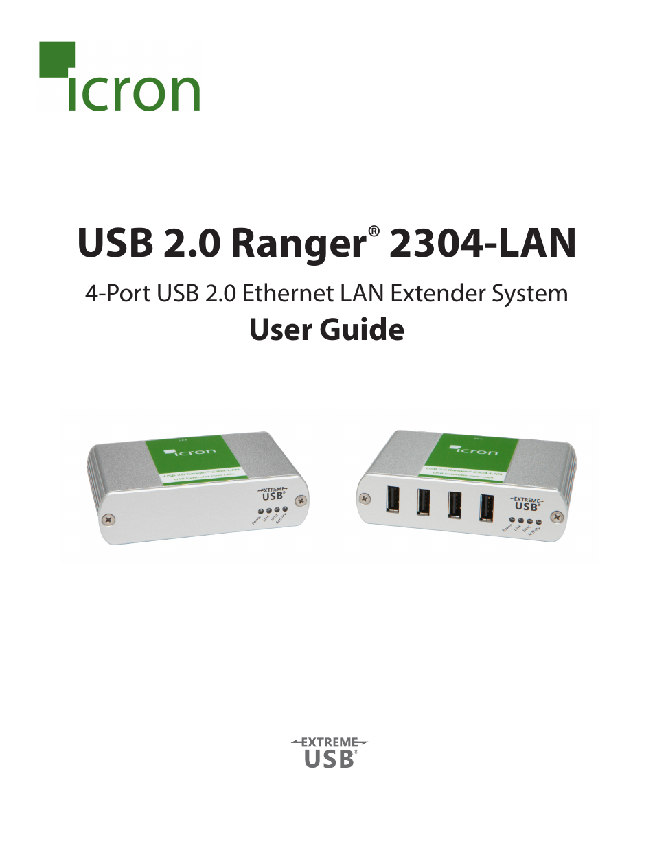 Guntermann & Drunck USB 2.0 Ranger 2304-LAN User Manual | 20 pages