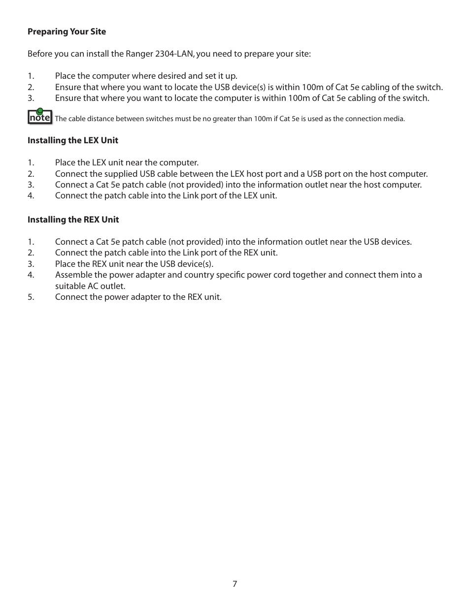 Guntermann & Drunck USB 2.0 Ranger 2304-LAN User Manual | Page 8 / 20
