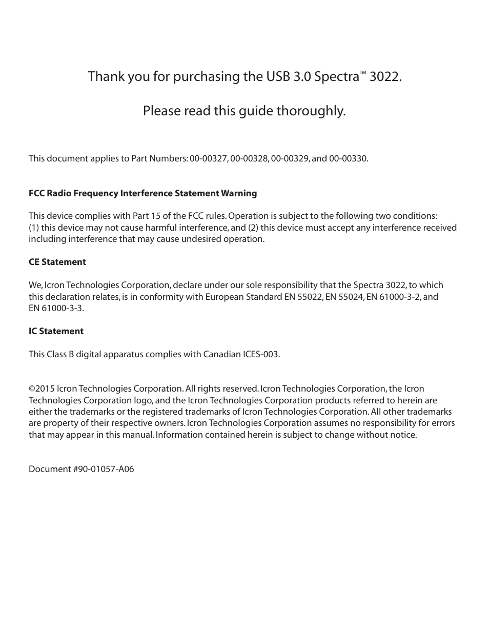 3022. please read this guide thoroughly | Guntermann & Drunck USB 3.0 Spectra 3022 User Manual | Page 2 / 22