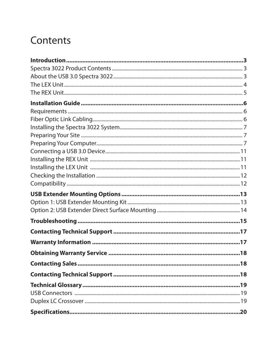 Guntermann & Drunck USB 3.0 Spectra 3022 User Manual | Page 3 / 22