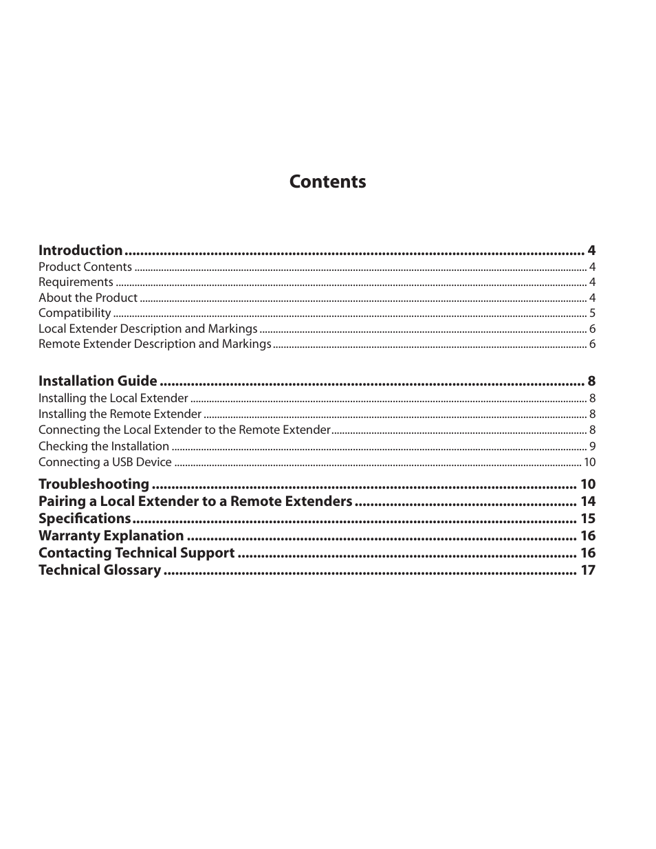 Guntermann & Drunck USB 2.0 Extender EL 4500 User Manual | Page 3 / 17