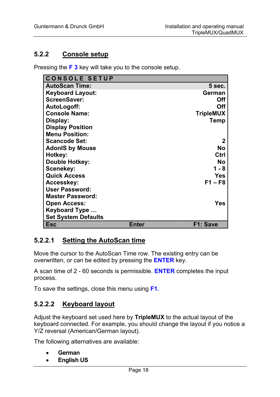 Guntermann & Drunck TripleMUX User Manual | Page 18 / 40