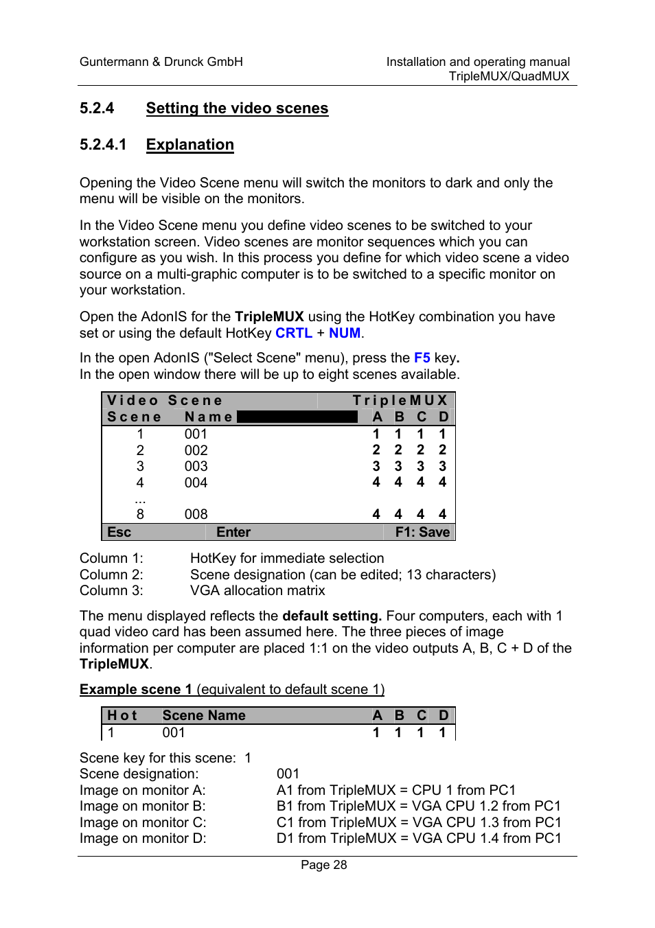 Guntermann & Drunck TripleMUX User Manual | Page 28 / 40