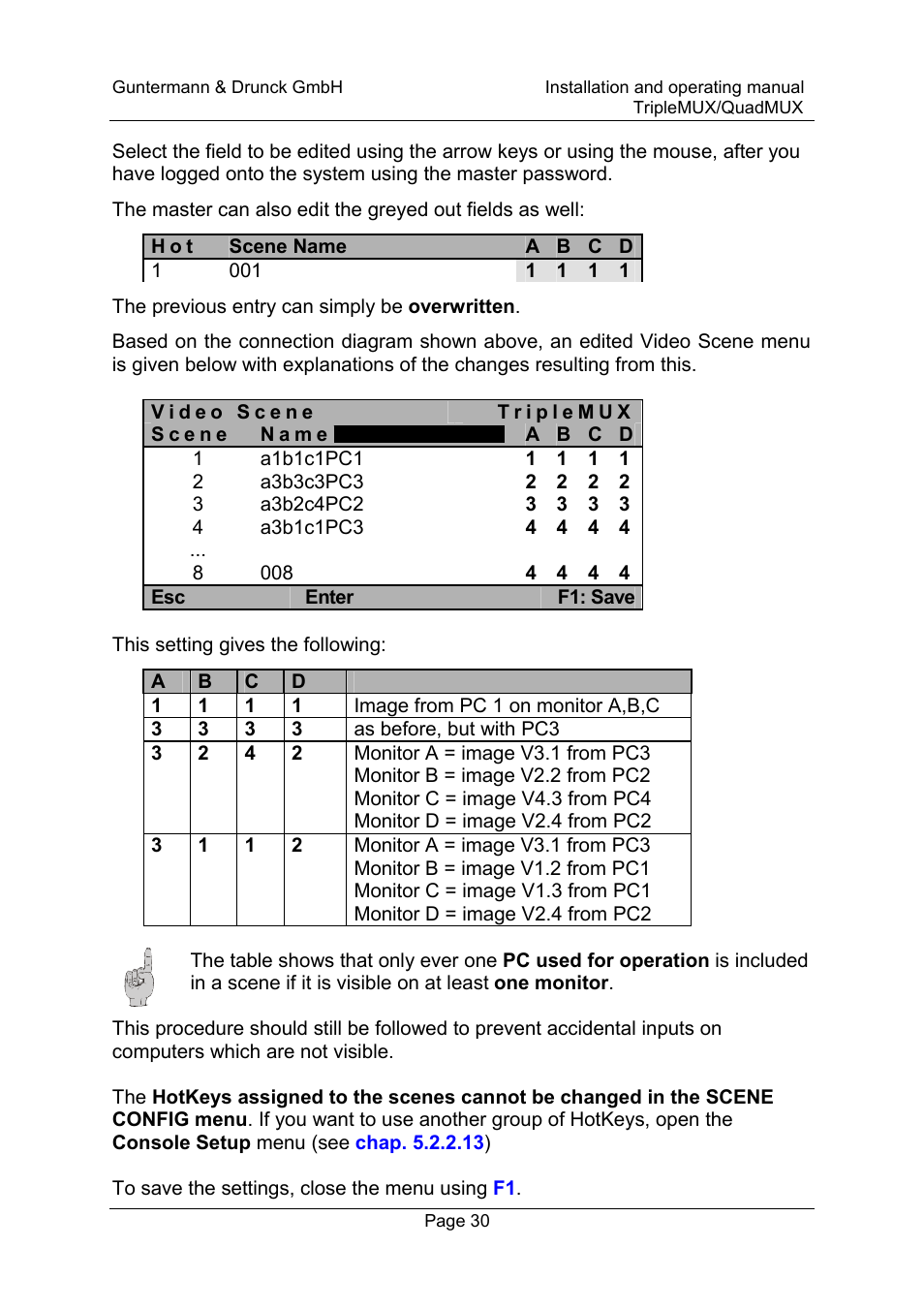 Guntermann & Drunck TripleMUX User Manual | Page 30 / 40