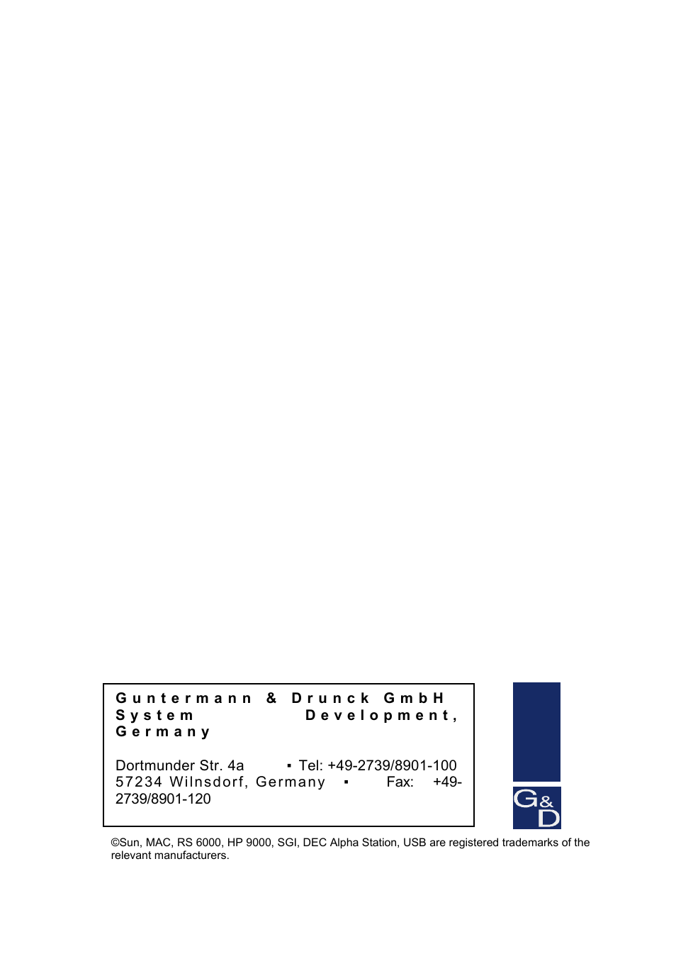 Guntermann & Drunck TripleMUX User Manual | Page 40 / 40