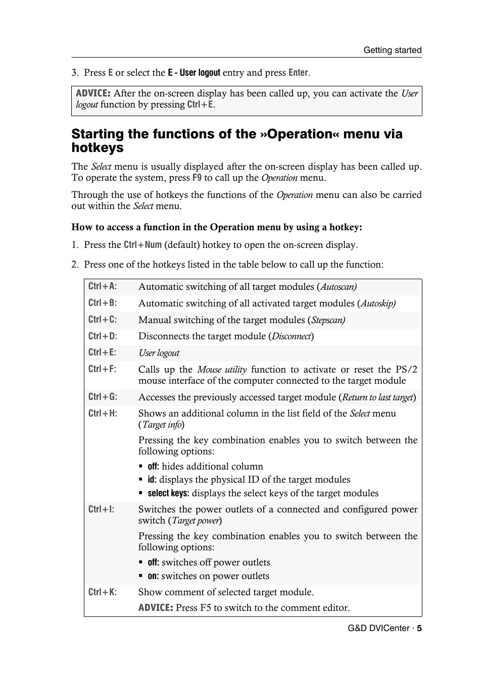 Guntermann & Drunck DVICenter DP16 Configuration and Operation User Manual | Page 13 / 152