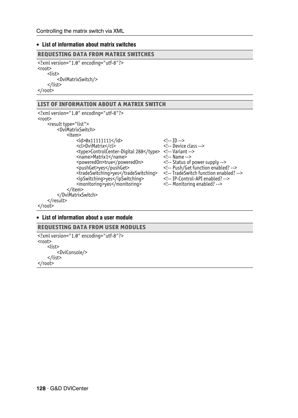 Guntermann & Drunck DVICenter DP16 Configuration and Operation User Manual | Page 136 / 152