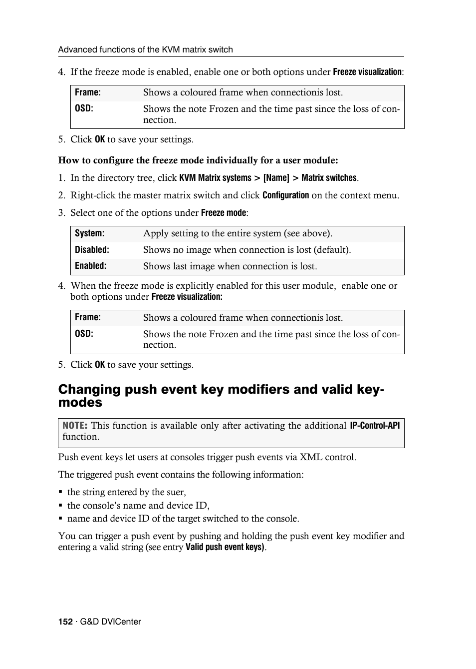 Guntermann & Drunck DVICenter DP16 Config Panel User Manual | Page 154 / 196