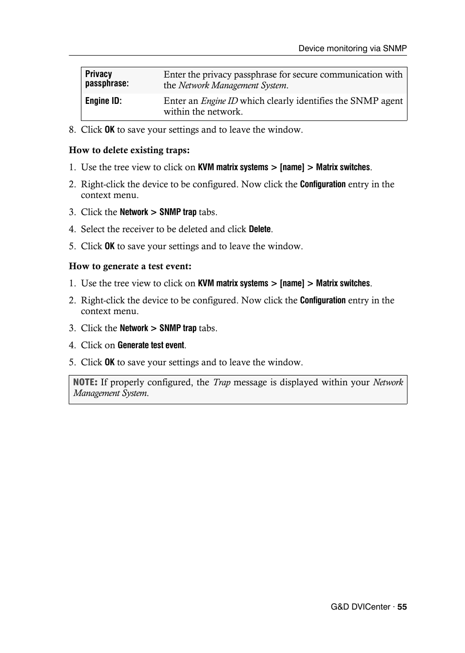 Guntermann & Drunck DVICenter DP16 Config Panel User Manual | Page 57 / 196