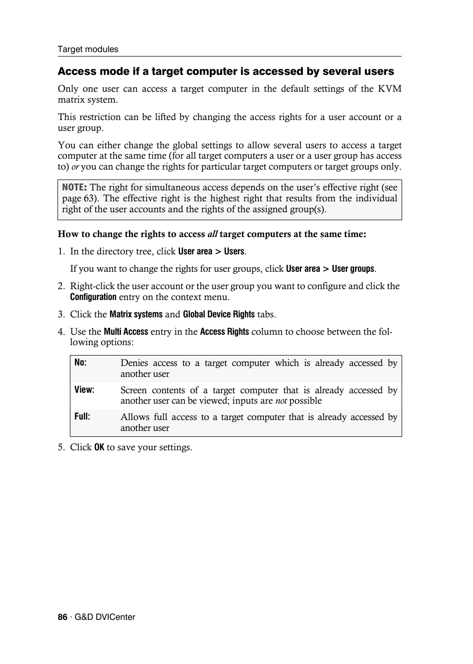 Guntermann & Drunck DVICenter DP16 Config Panel User Manual | Page 88 / 196