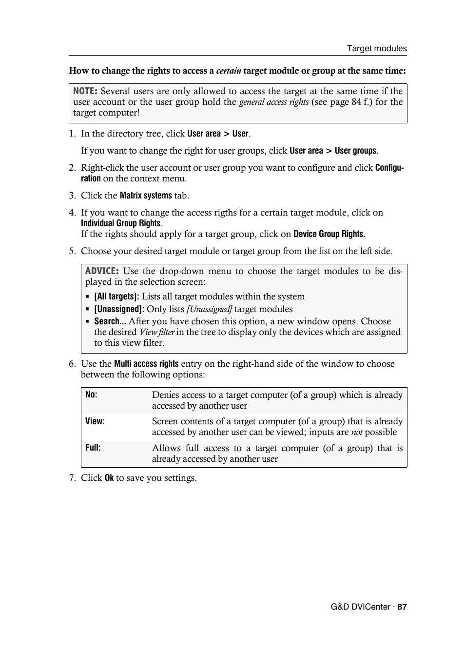 Guntermann & Drunck DVICenter DP16 Config Panel User Manual | Page 89 / 196