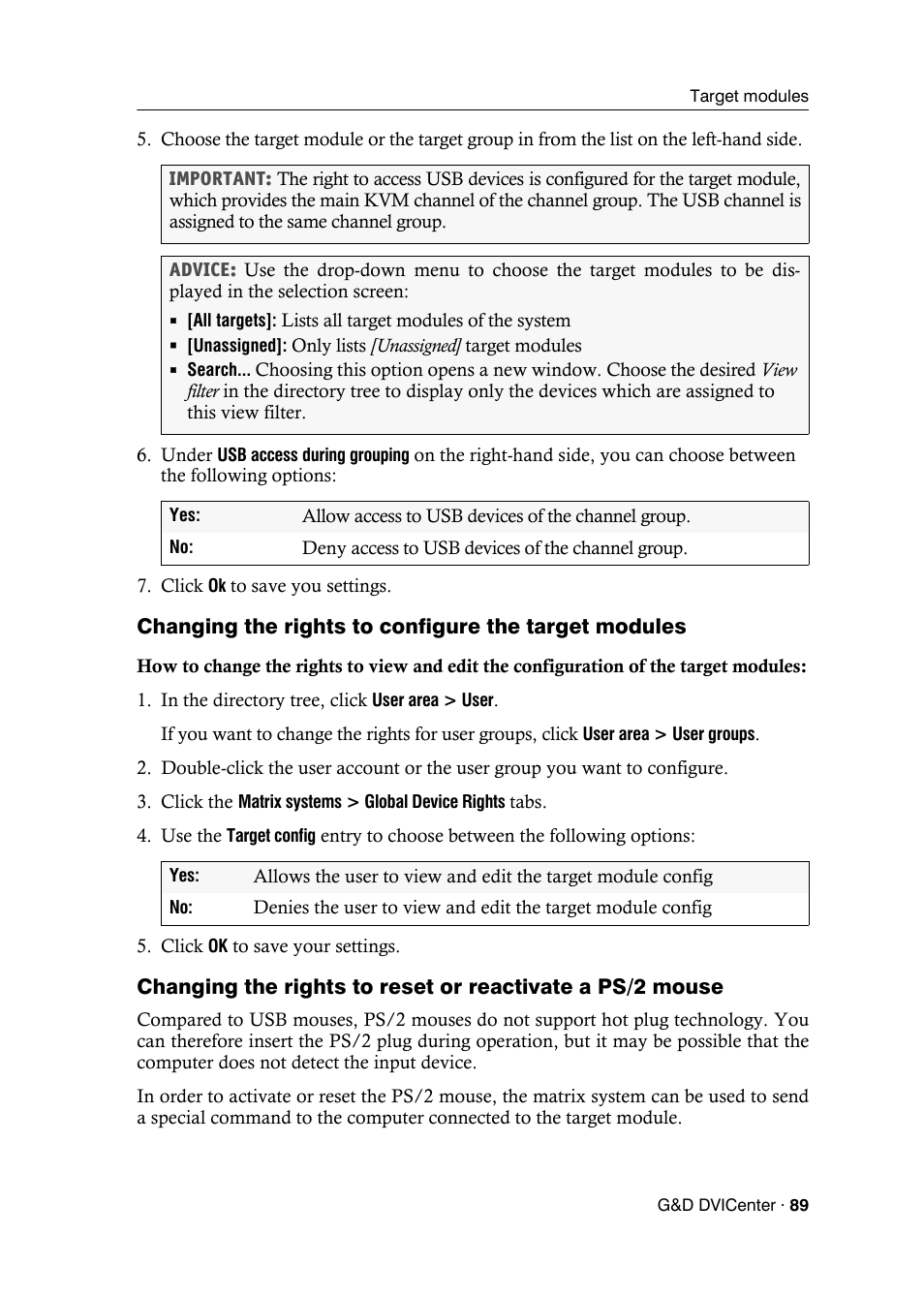 Guntermann & Drunck DVICenter DP16 Config Panel User Manual | Page 91 / 196