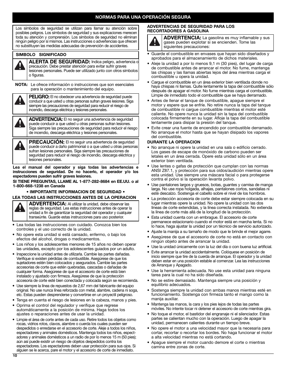 Cub Cadet CC4125 User Manual | Page 10 / 20