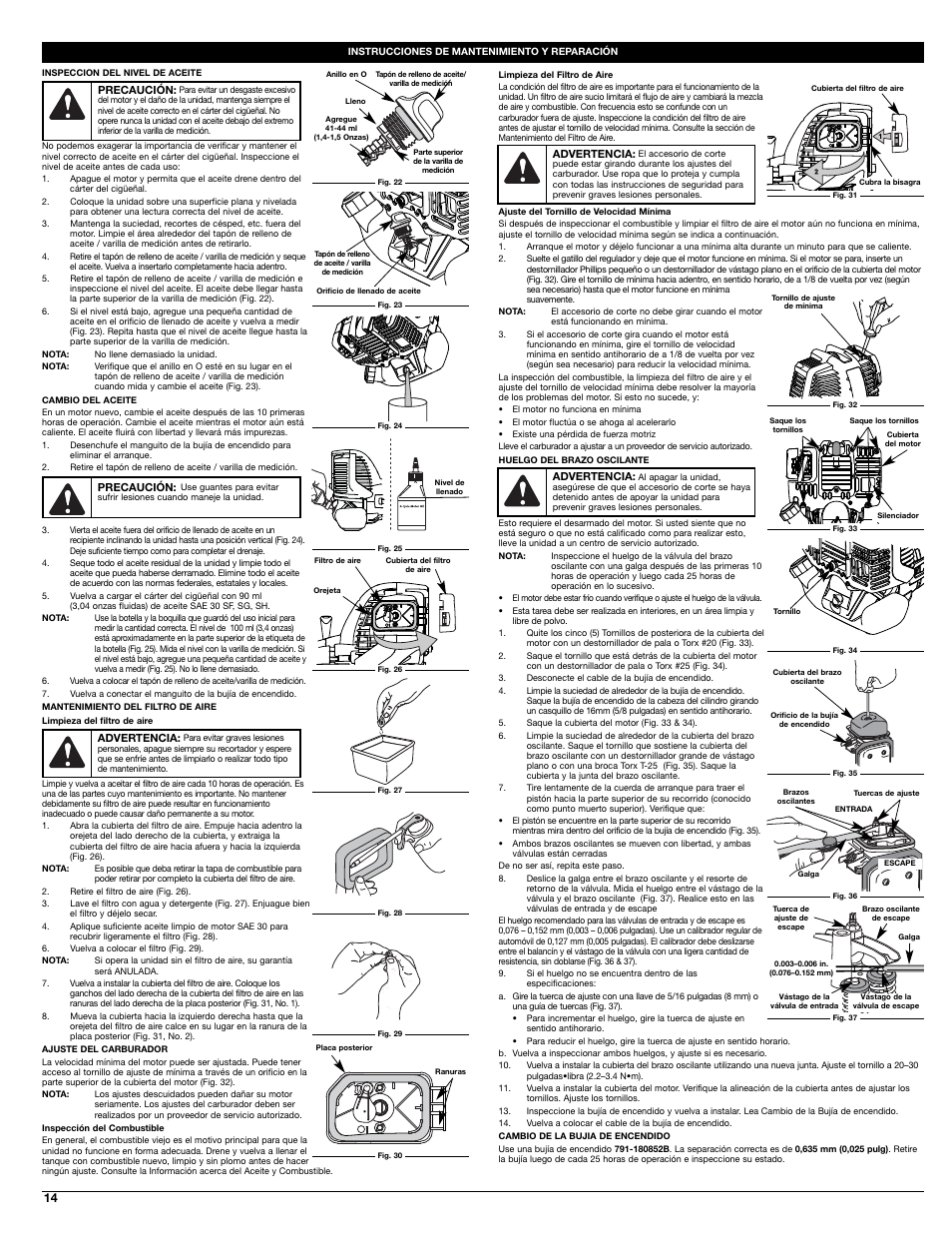 Cub Cadet CC4125 User Manual | Page 14 / 20
