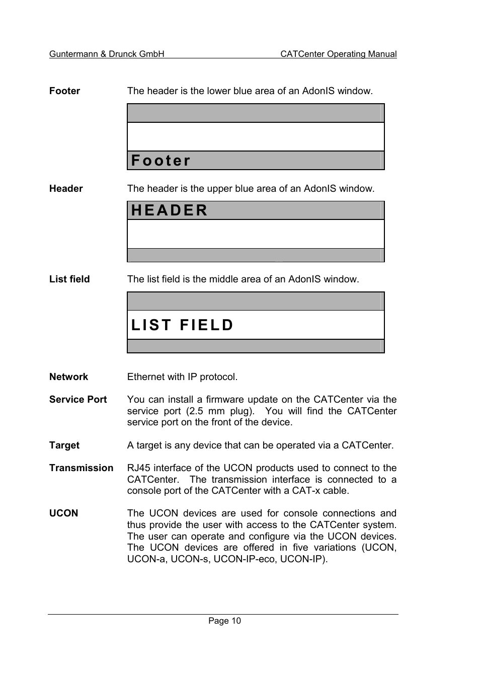 Guntermann & Drunck CATCenter X systems Operation User Manual | Page 10 / 132