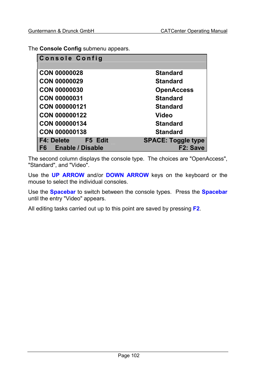 Guntermann & Drunck CATCenter X systems Operation User Manual | Page 102 / 132