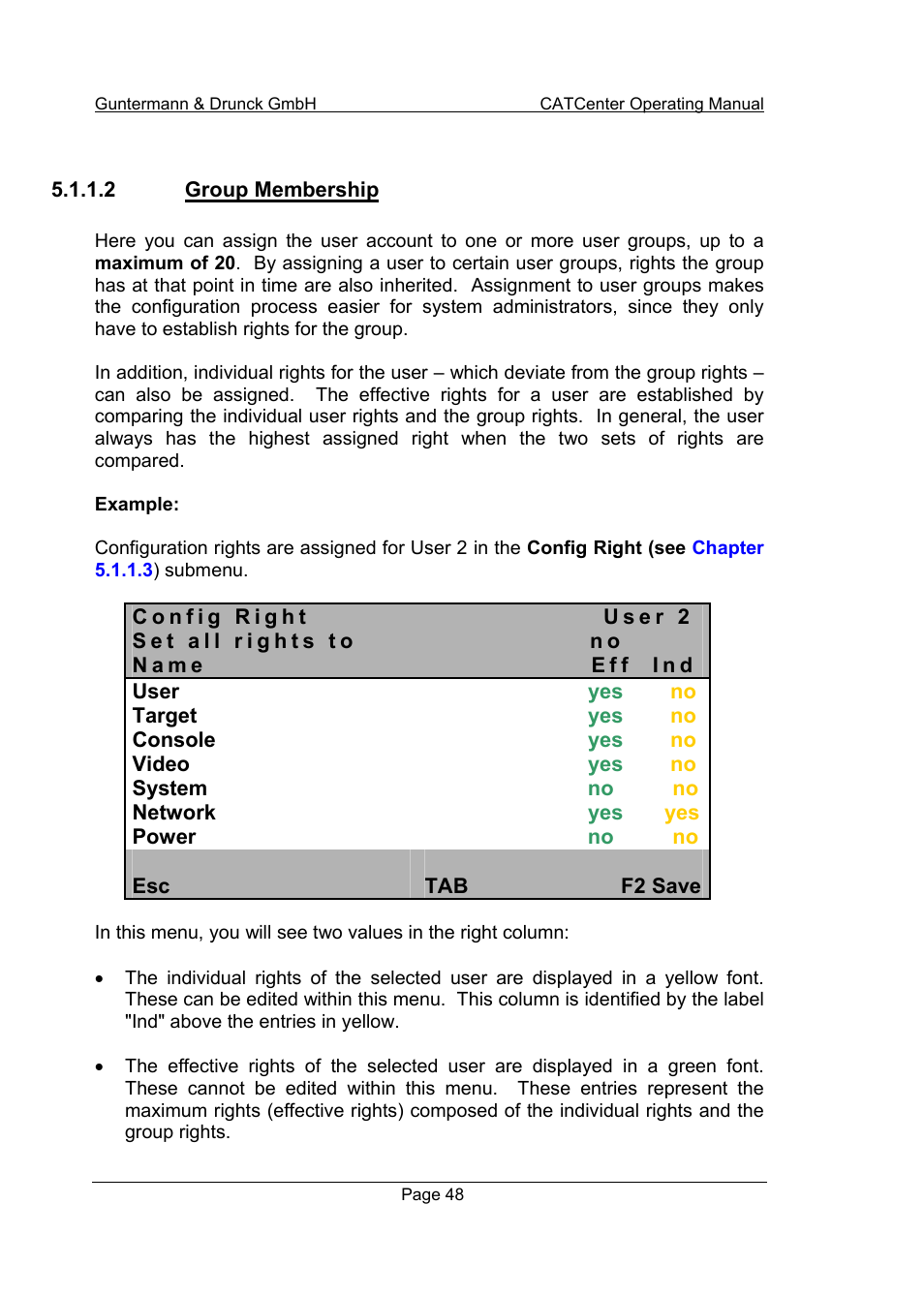 2 group membership | Guntermann & Drunck CATCenter X systems Operation User Manual | Page 48 / 132