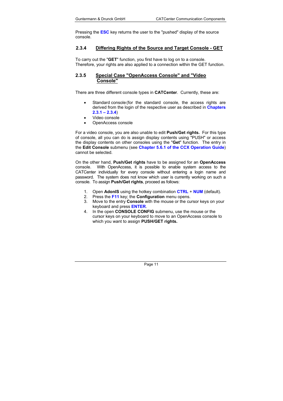 Guntermann & Drunck CATCenter X systems Communicaton modules User Manual | Page 11 / 36