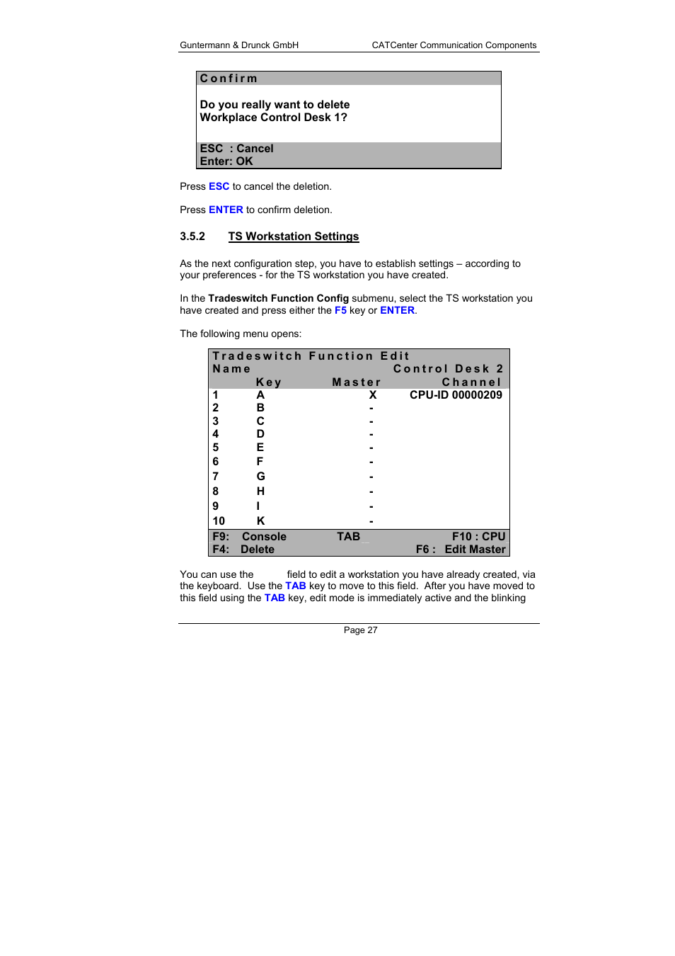 Guntermann & Drunck CATCenter X systems Communicaton modules User Manual | Page 27 / 36