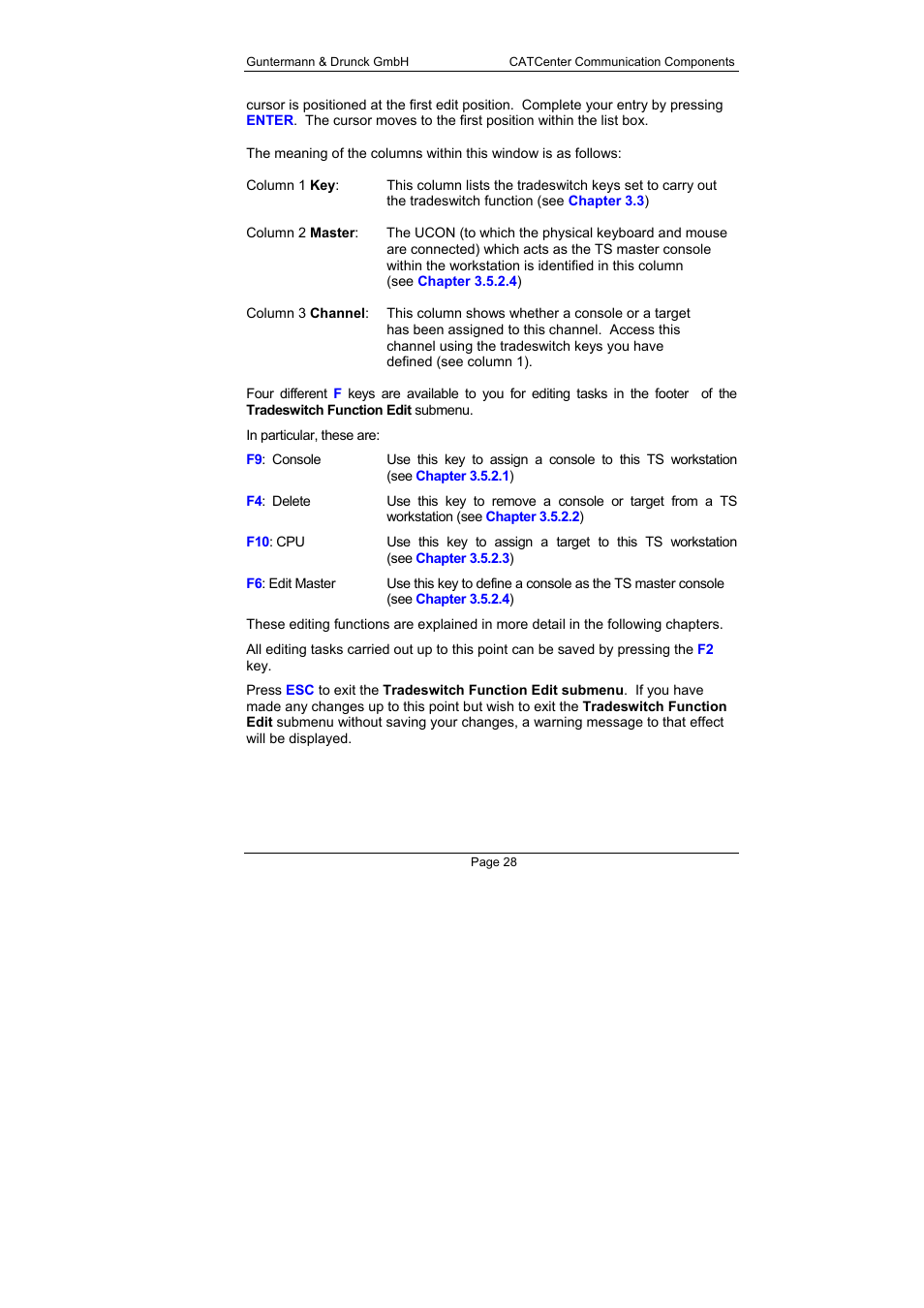 Guntermann & Drunck CATCenter X systems Communicaton modules User Manual | Page 28 / 36