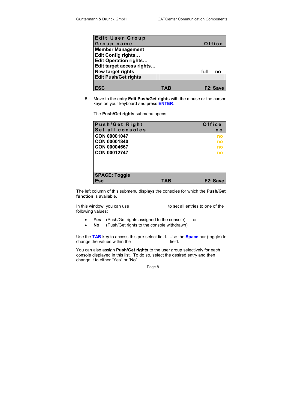 Guntermann & Drunck CATCenter X systems Communicaton modules User Manual | Page 8 / 36