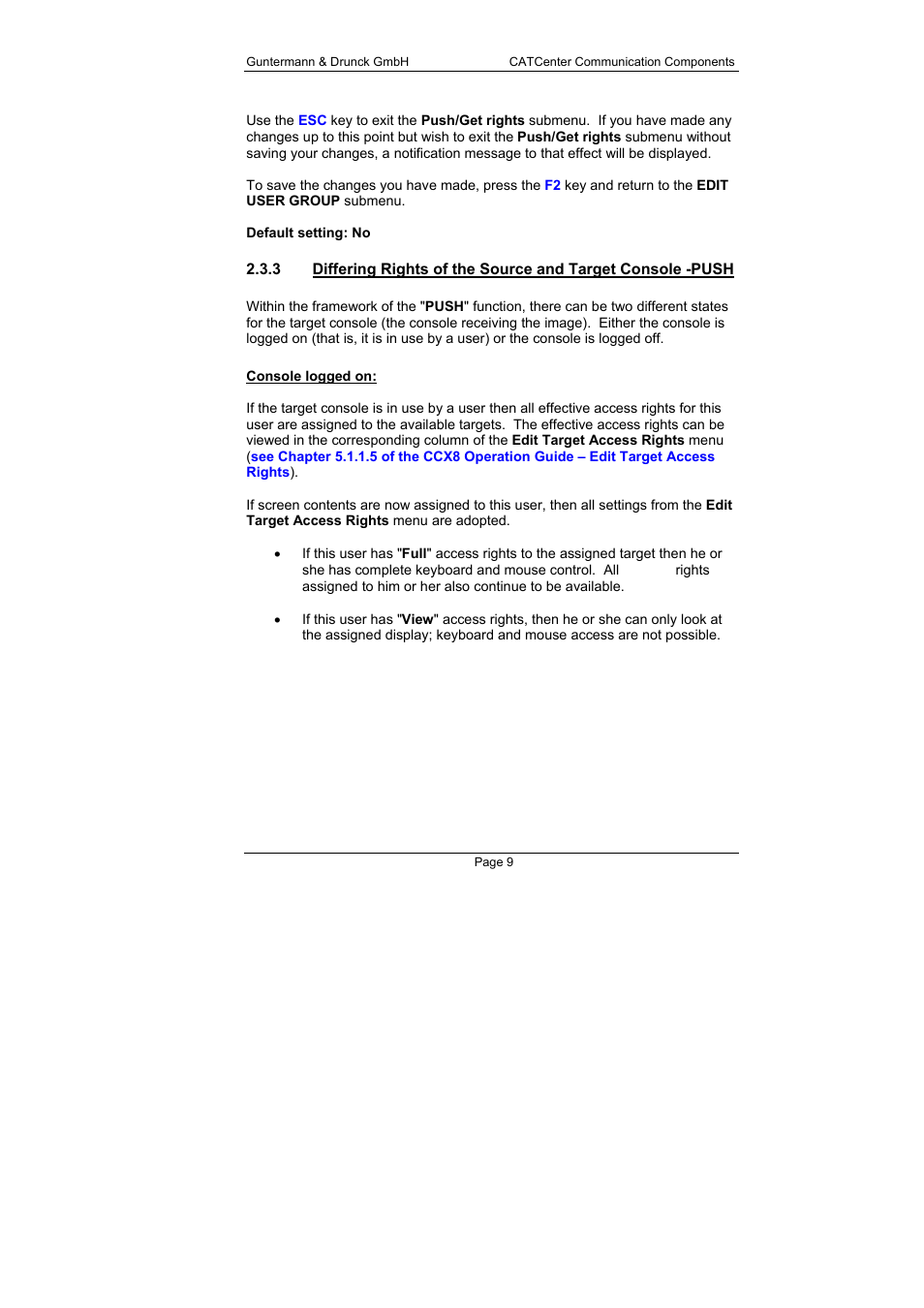 Guntermann & Drunck CATCenter X systems Communicaton modules User Manual | Page 9 / 36