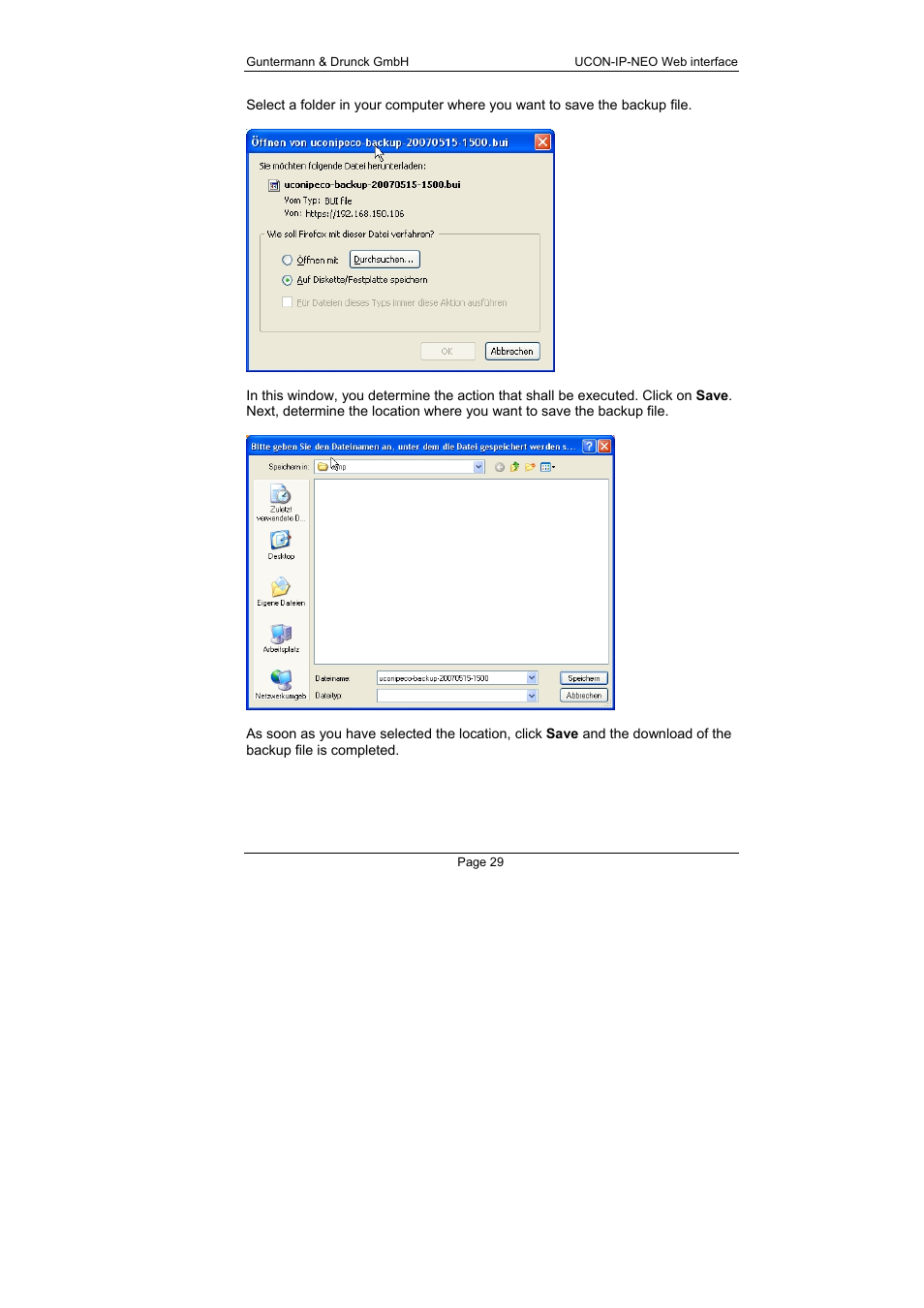Guntermann & Drunck UCON-IP-NEO Web Interface User Manual | Page 29 / 48