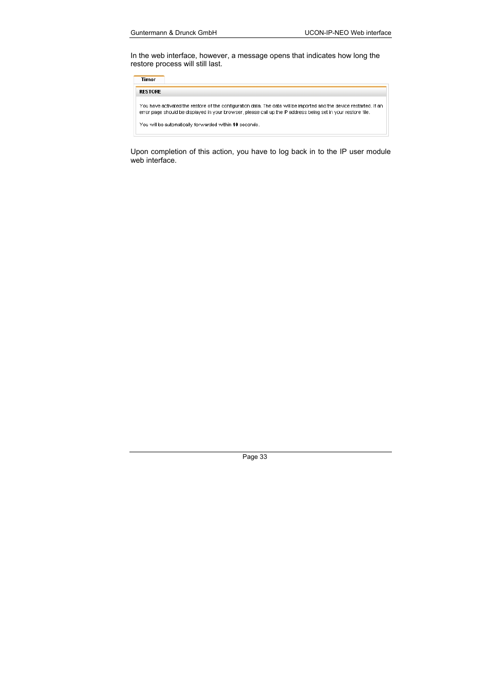 Guntermann & Drunck UCON-IP-NEO Web Interface User Manual | Page 33 / 48