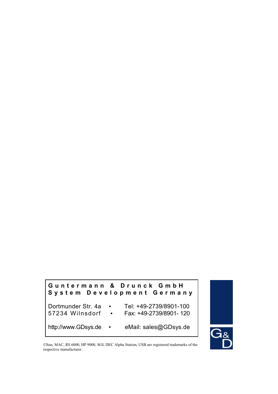 Guntermann & Drunck CATpro2-VT100 User Manual | Page 20 / 20