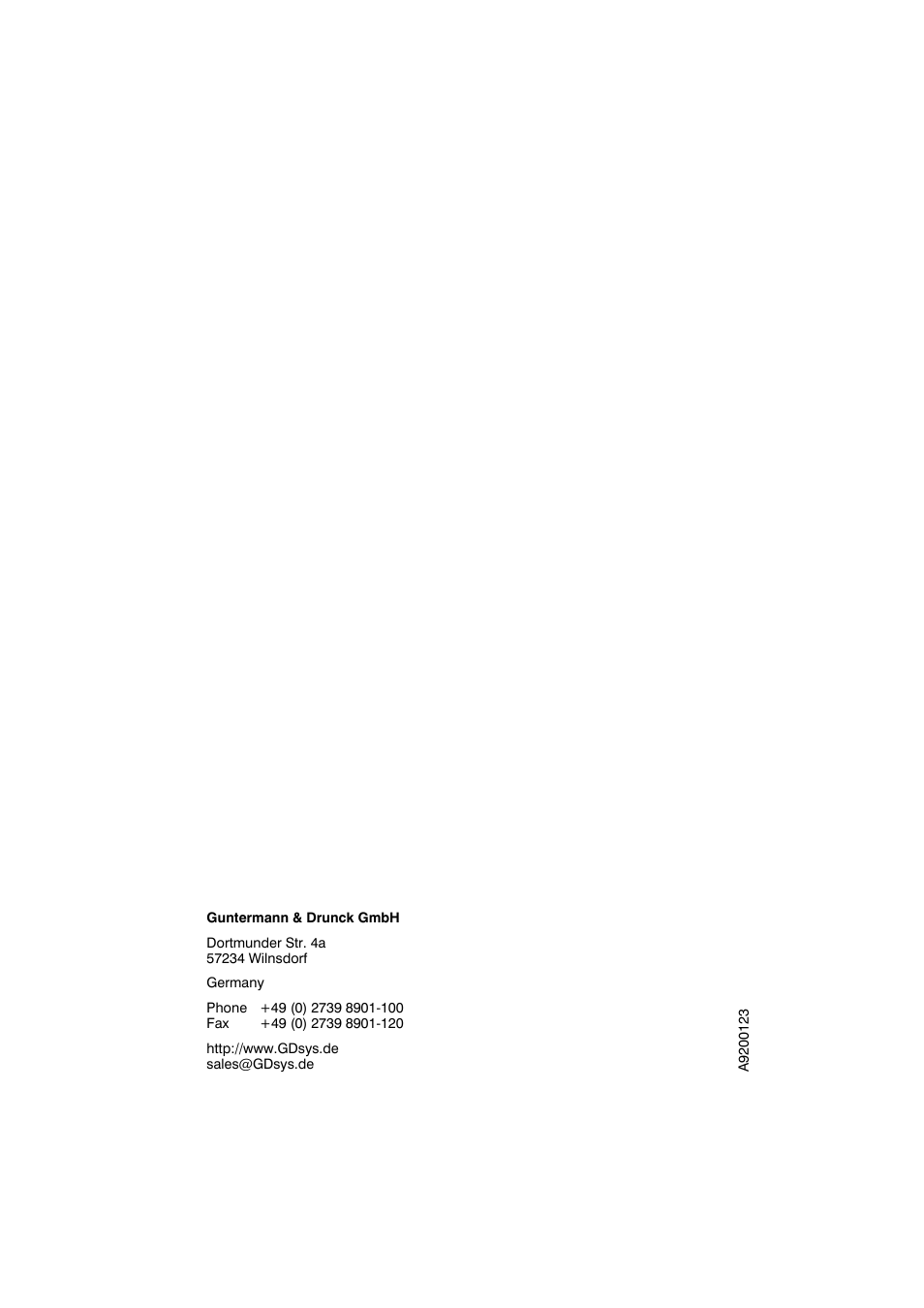 Guntermann & Drunck Dynamic-UserCenter 32 Installation User Manual | Page 20 / 20